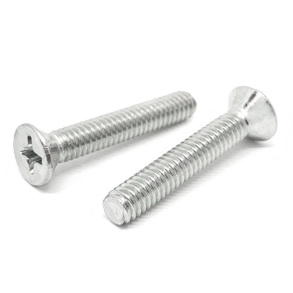 South Jersey Fasteners - 316 Stainless Steel Phillip Flat Head Machine Screw (MS)