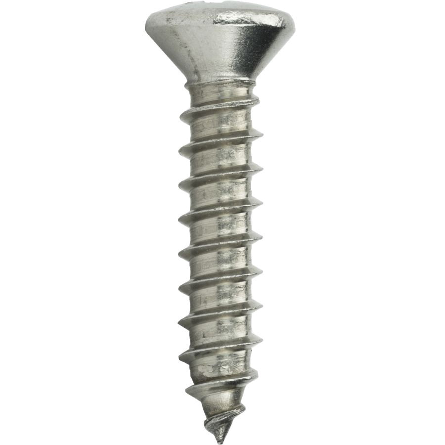316 Stainless Steel Phillip Oval Head Sheet Metal Screw (SMS)