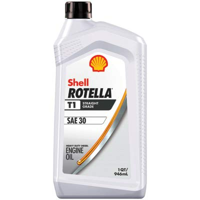 Shell Oil - Rotella T1 Straight Grade Motor Oil 30W Conventional Heavy Duty Diesel