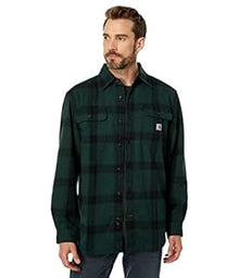Carhartt - Fleece Heavyweight Flannel LS Plaid