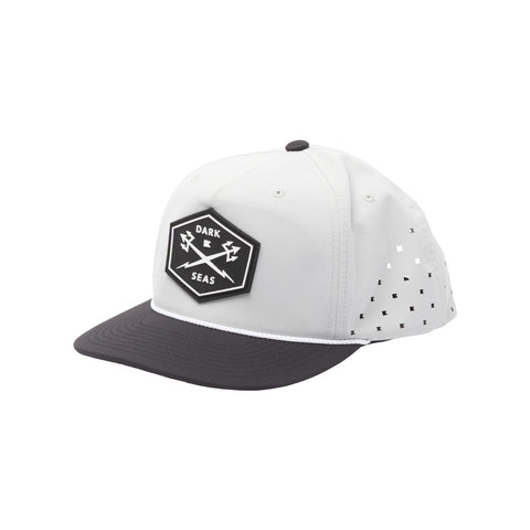 Dark Seas - Prog Tech Hat — OS / White/Black