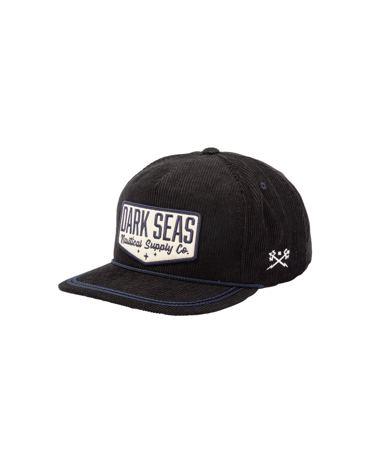 Dark Seas Saddleback Hat 321000582