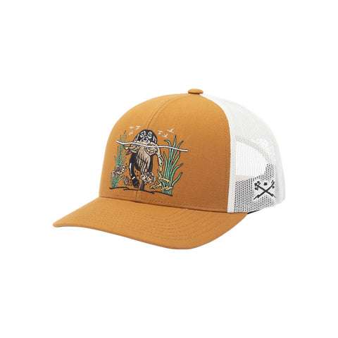 Dark Seas Bashford Hat 321000595 — OS / Caramel/White
