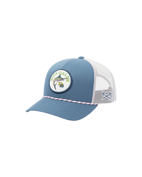 Dark Seas Galloway Hat 321000596 — OS / Blue/Gray