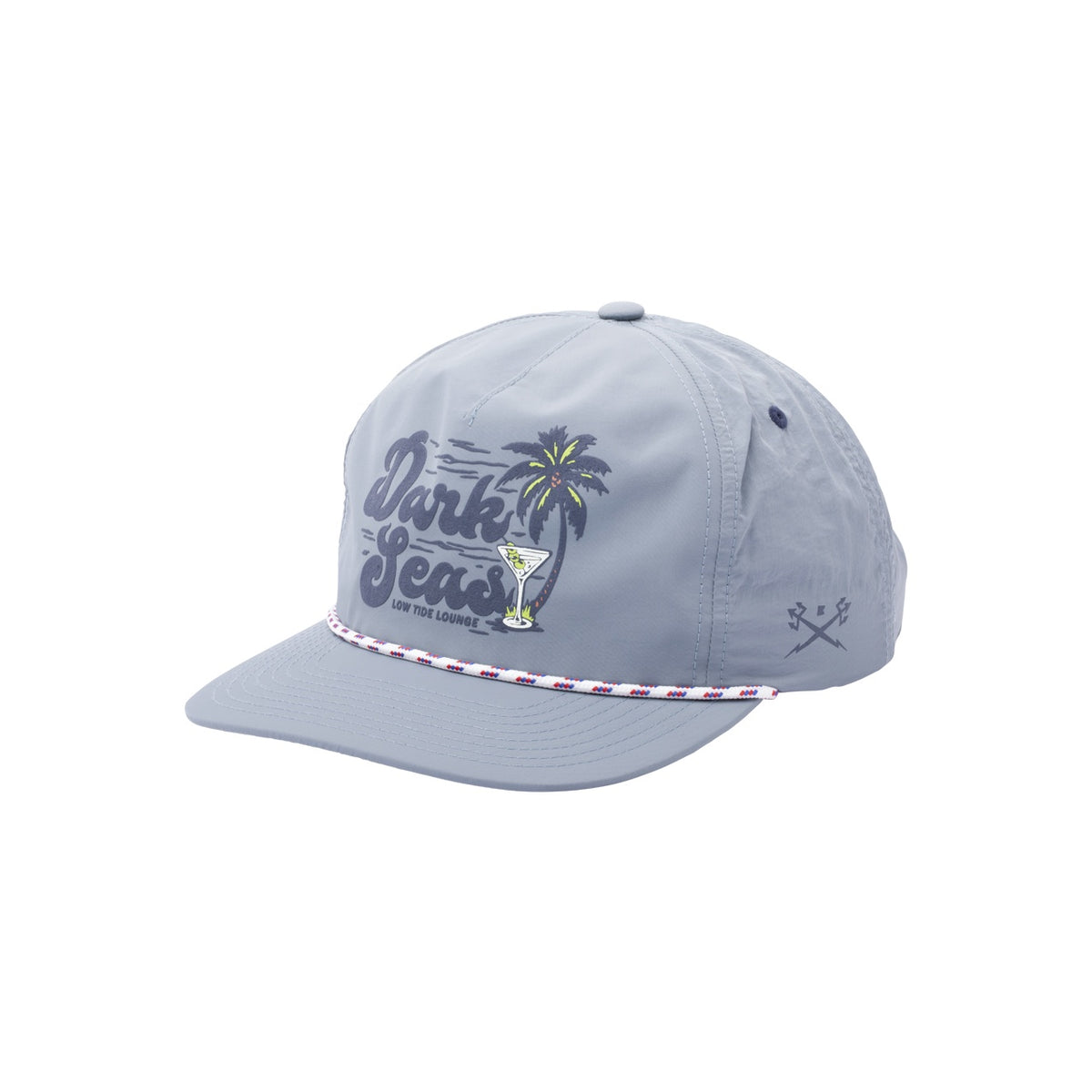Dark Seas - Tiki Time Hat 321000602 Lt Blue