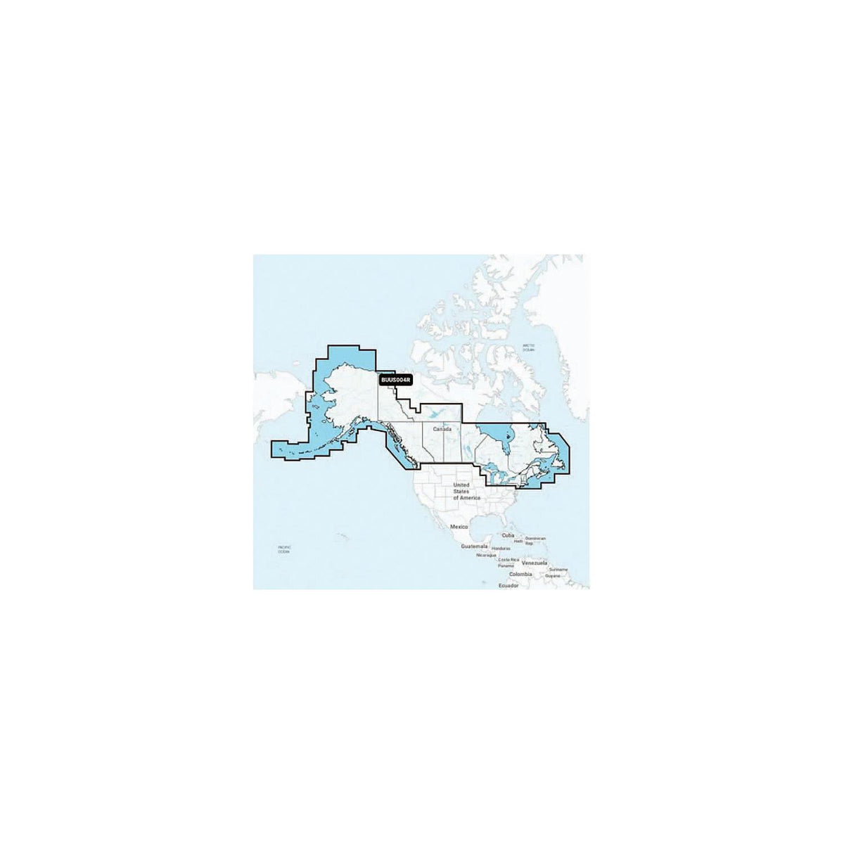 Garmin Navionics+™ Updates For Garmin With Built-In Charts, Canada & Alaska, microSD™/SD™