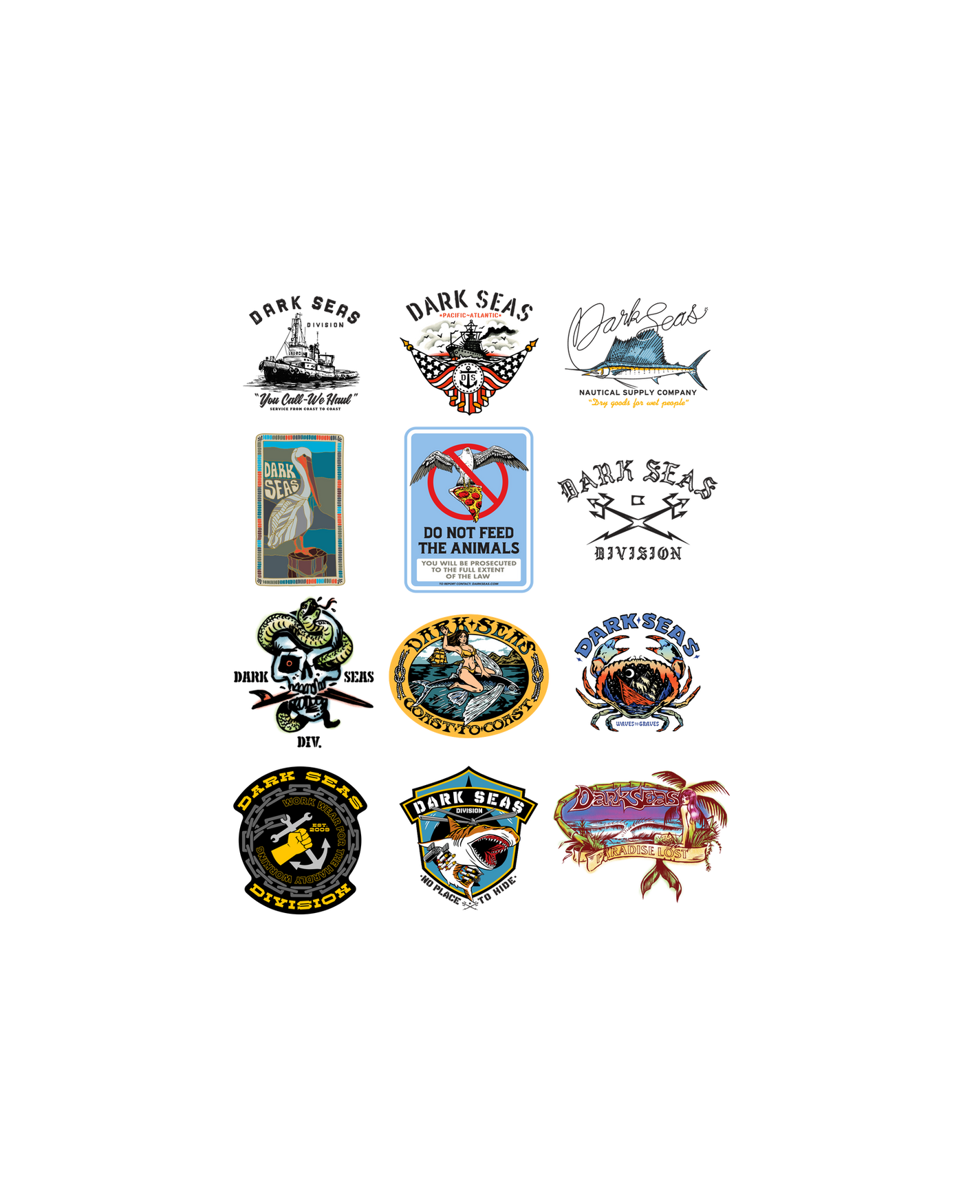 Dark Seas - Ds Sticker Pack Ix