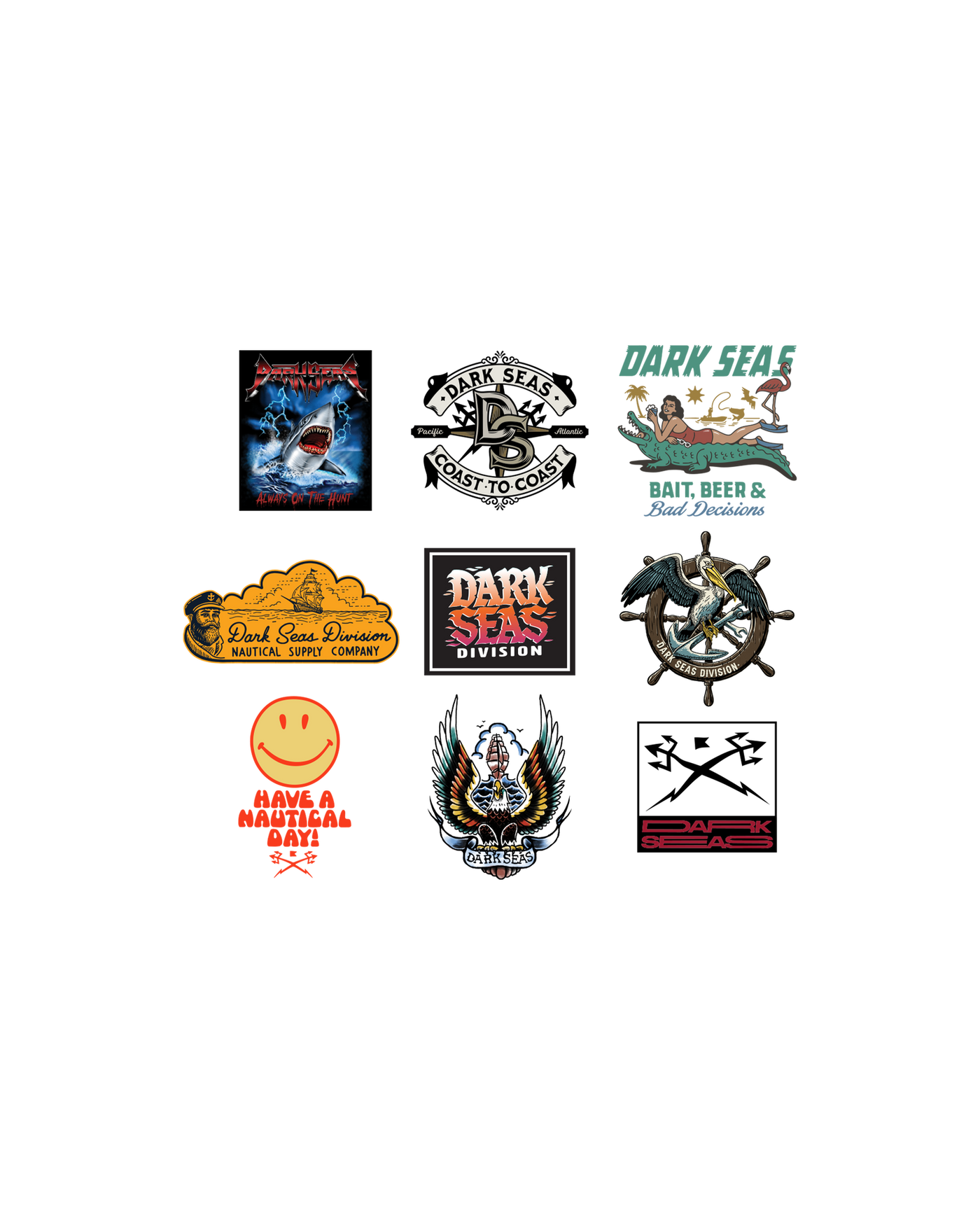 Dark Seas - Ds Sticker Pack Xi