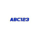 Hardline Series 700 Registration Kit, Solid Fill Colors With Black Outlines and Slanted European Font (Includes 4 Sets of 3" A-Z, 0-9) BLBLK700