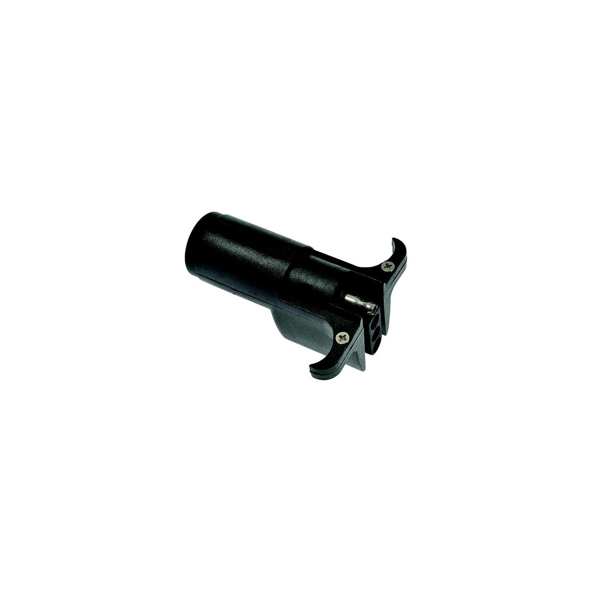 Pollak 6-Pole Round Vehicle End to 4-Way Flat Trailer End Adapter