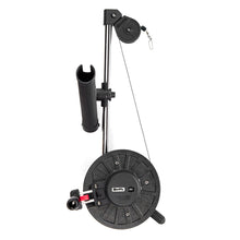 Scotty 1091 Telescoping 60" Longarm Combo Manual Downrigger with Swivel Base