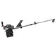 Scotty 1091 Telescoping 60" Longarm Combo Manual Downrigger with Swivel Base