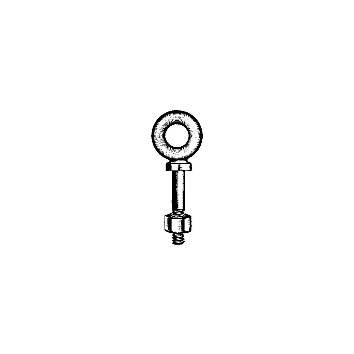 Chicago Hardware Shoulder Eyebolt, Galvanized 084451