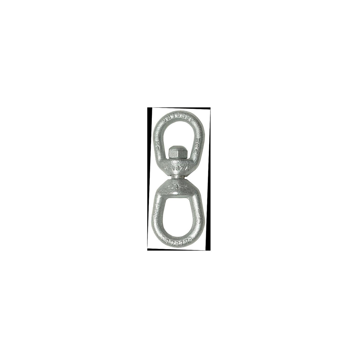 Chicago Galvanized Eye & Eye Swivel, 5/16", .63 Tons