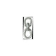 Chicago Galvanized Eye & Eye Swivel, 5/16", .63 Tons