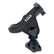 Scotty 280 Bait Caster/Spinning Rod Holder with 241 Deck/Side Mount - Black