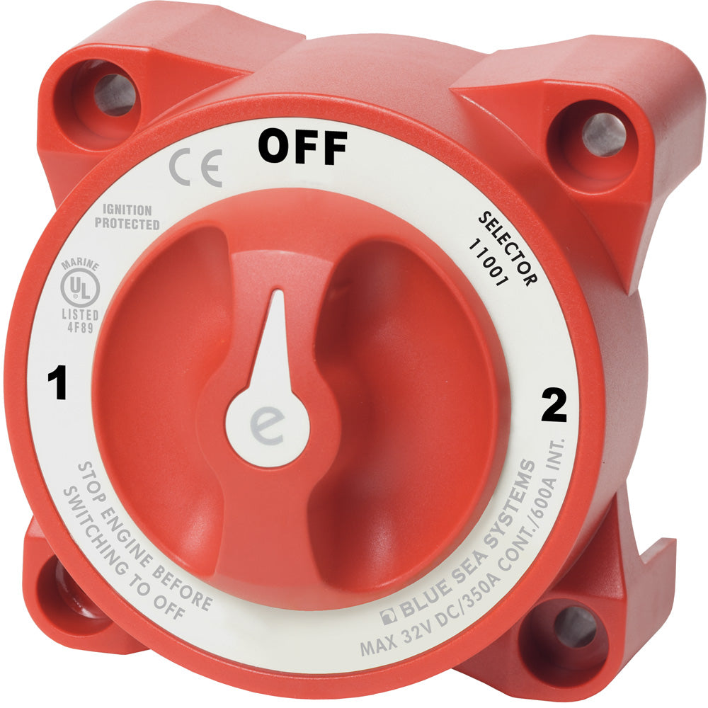 Blue Sea Systems 11001 e-Series Battery Switch with Alternator Field Disconnect - 3-Position