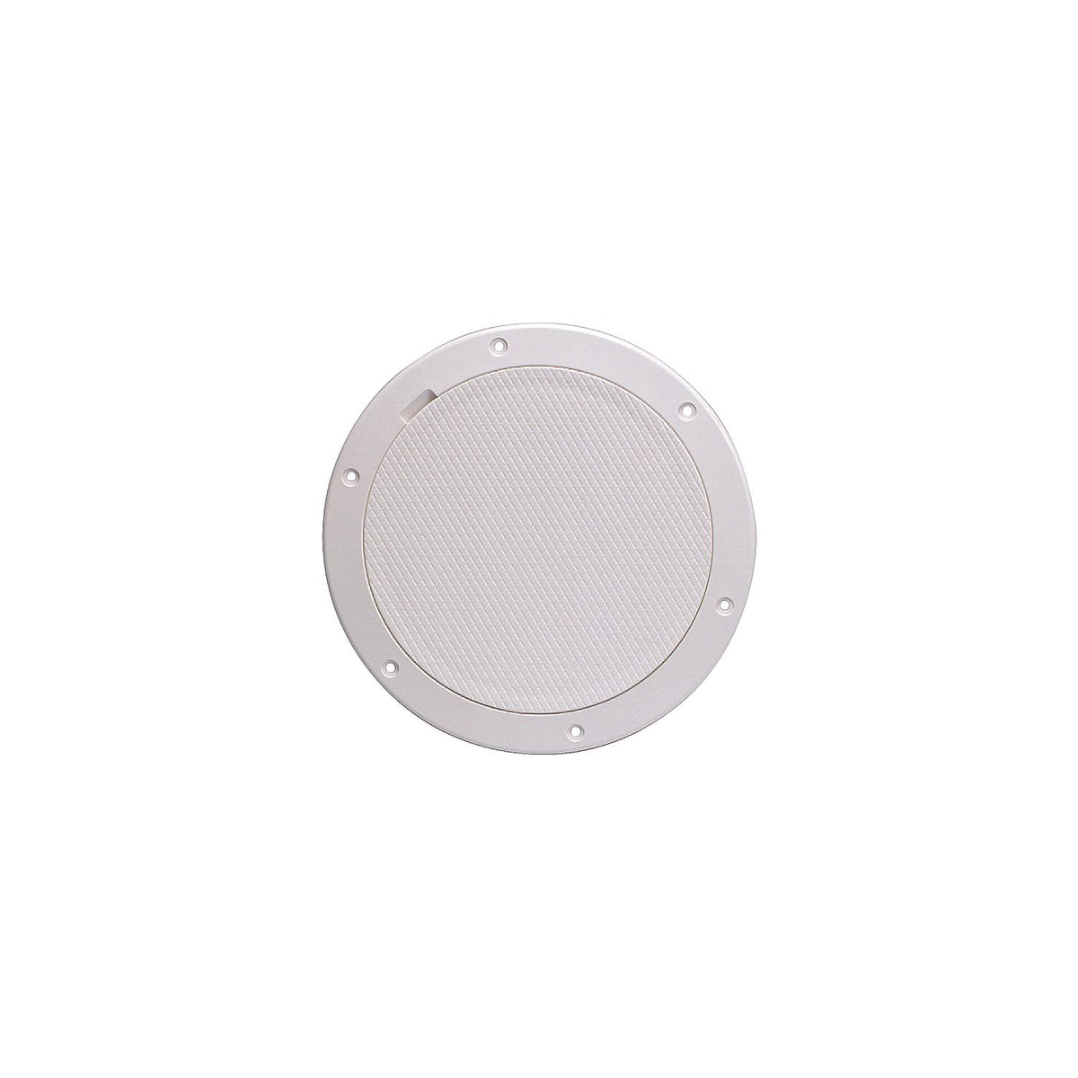 Beckson Marine Pry-Out Deck Plate With Standard Trim Ring, Diamond Center DP85N