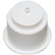 White Recessed Cup