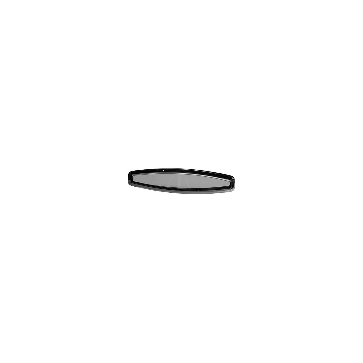 Beckson Marine PF100 Newport Oval Flex-Port, Smoked Lens, Black Trim Ring