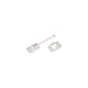 RV Designer Entry Door Holder - Plastic T - 6" - White