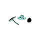 RV Designer Entry Door Holder - Metal Plunger - 3" Angled