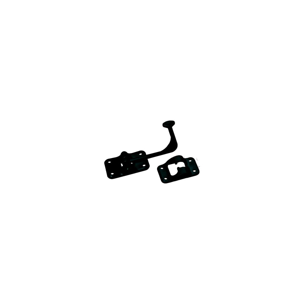 RV Designer Entry Door Holder - Plastic - 90 Degree - Black
