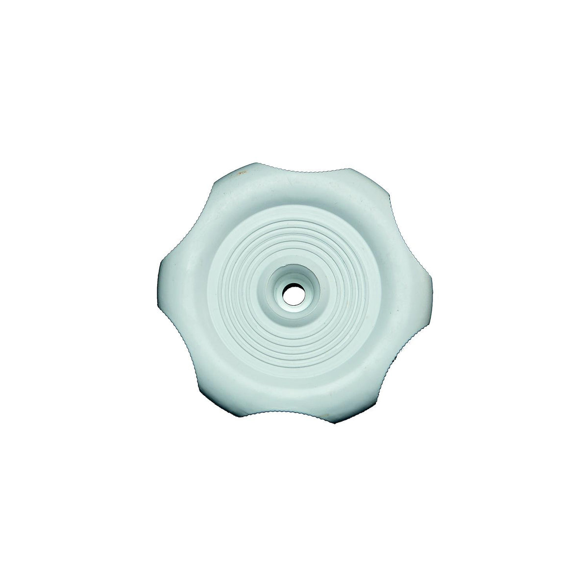 RV Designer Window Knob - White - 1" shaft