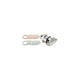 RV Designer Weather Resistant Compartment Lock 1-1/8" Non Locking Thumb Turn