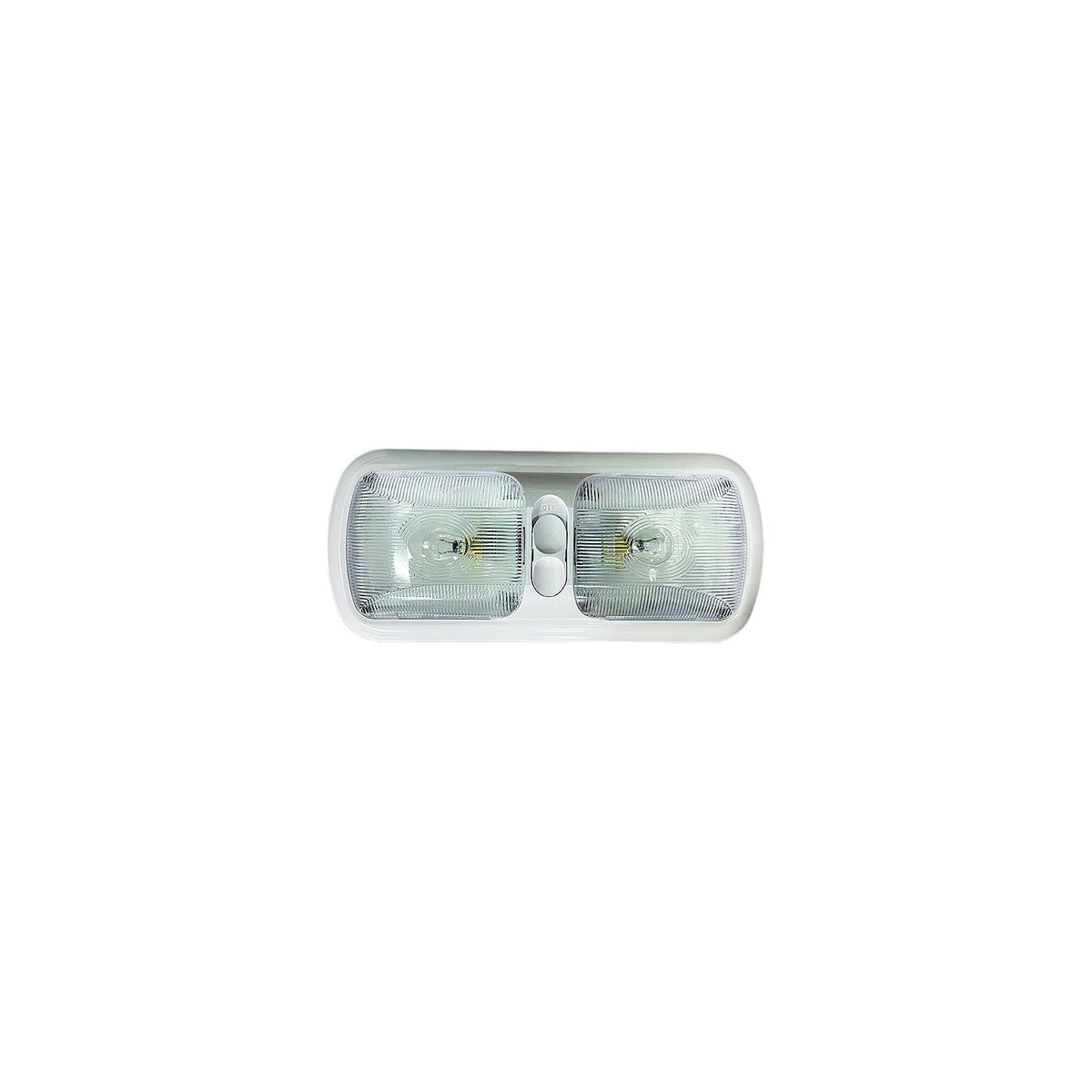 RV Designer 12V Pancake Double Light