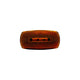 RV Designer Oblong LED and Incandescent Marker Light, Amber LED