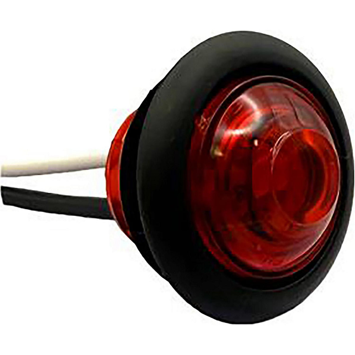 RV Designer Round PC-Rated LED Marker Light, Red