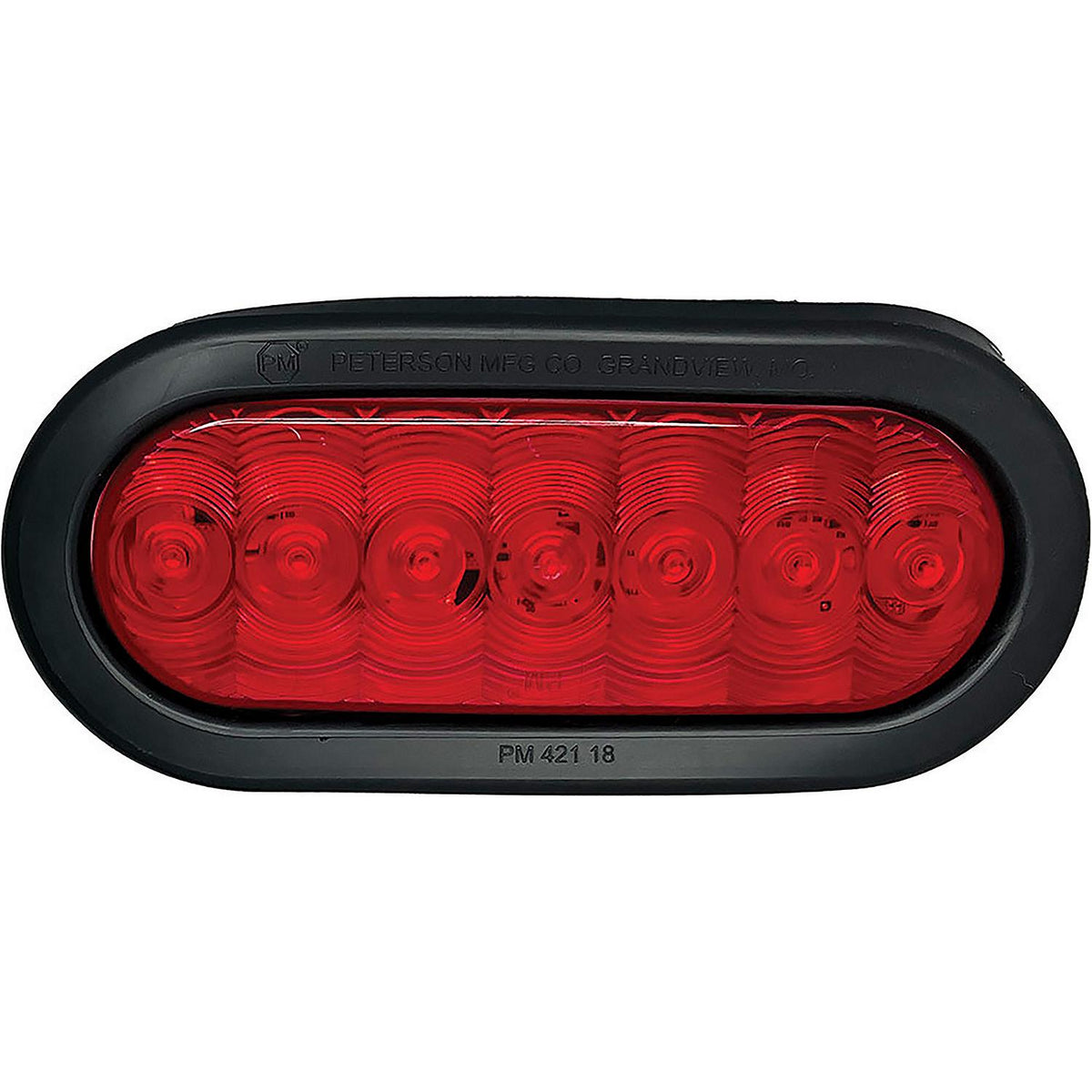 RV Designer Stop/Turn/Tail Light Grommet Mount Kit, Oval Tail Light