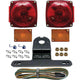 RV Designer Rear Trailer Light Kit, Under 80" Complete Kit, Red, White & Amber, 4.75" X 4.50"