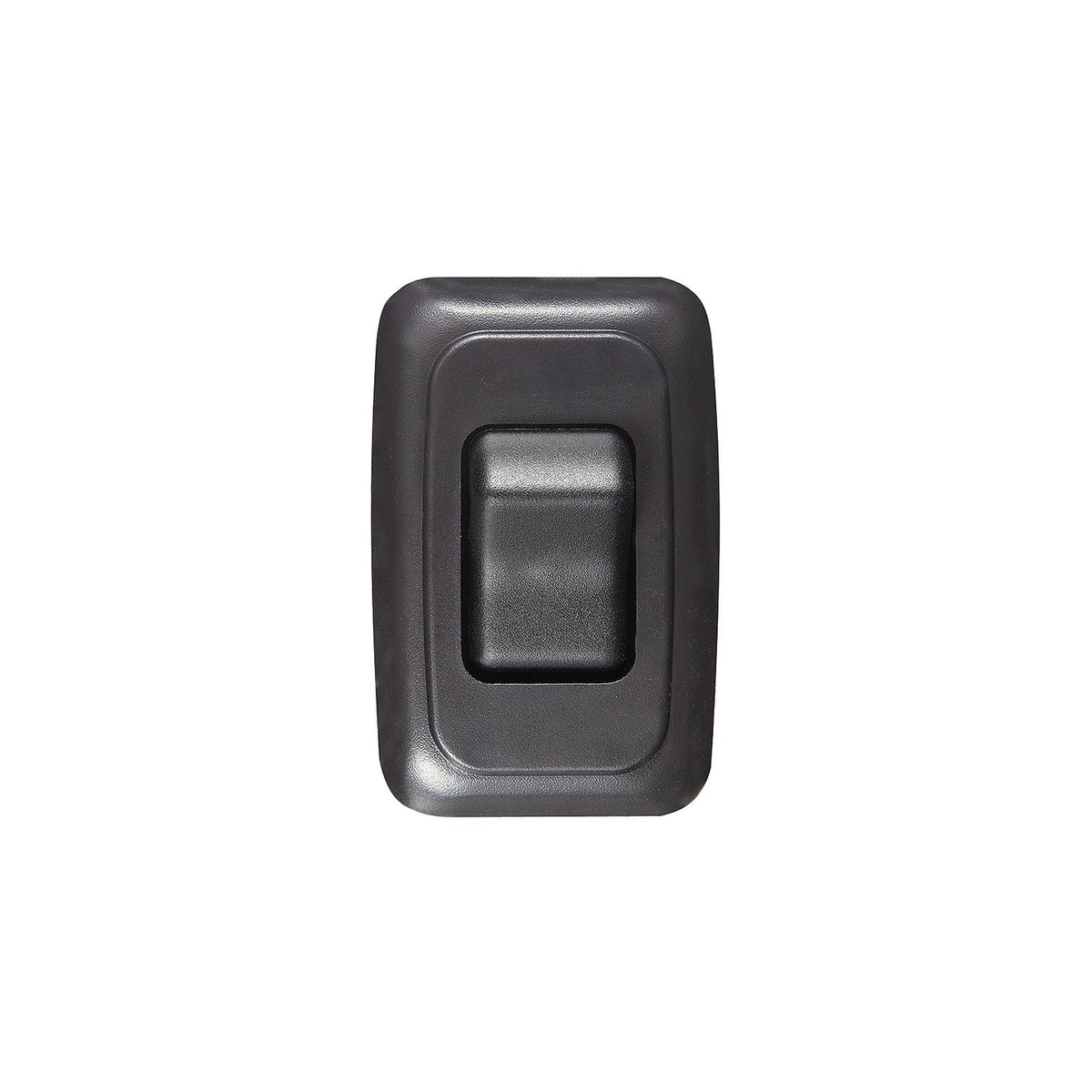 RV Designer Contoured Wall Switch, Black, Single, On/Off - SPST - Cut-Out 1-5/8"H x 1-1/4"W - Inc. Switch, Base & Bezel