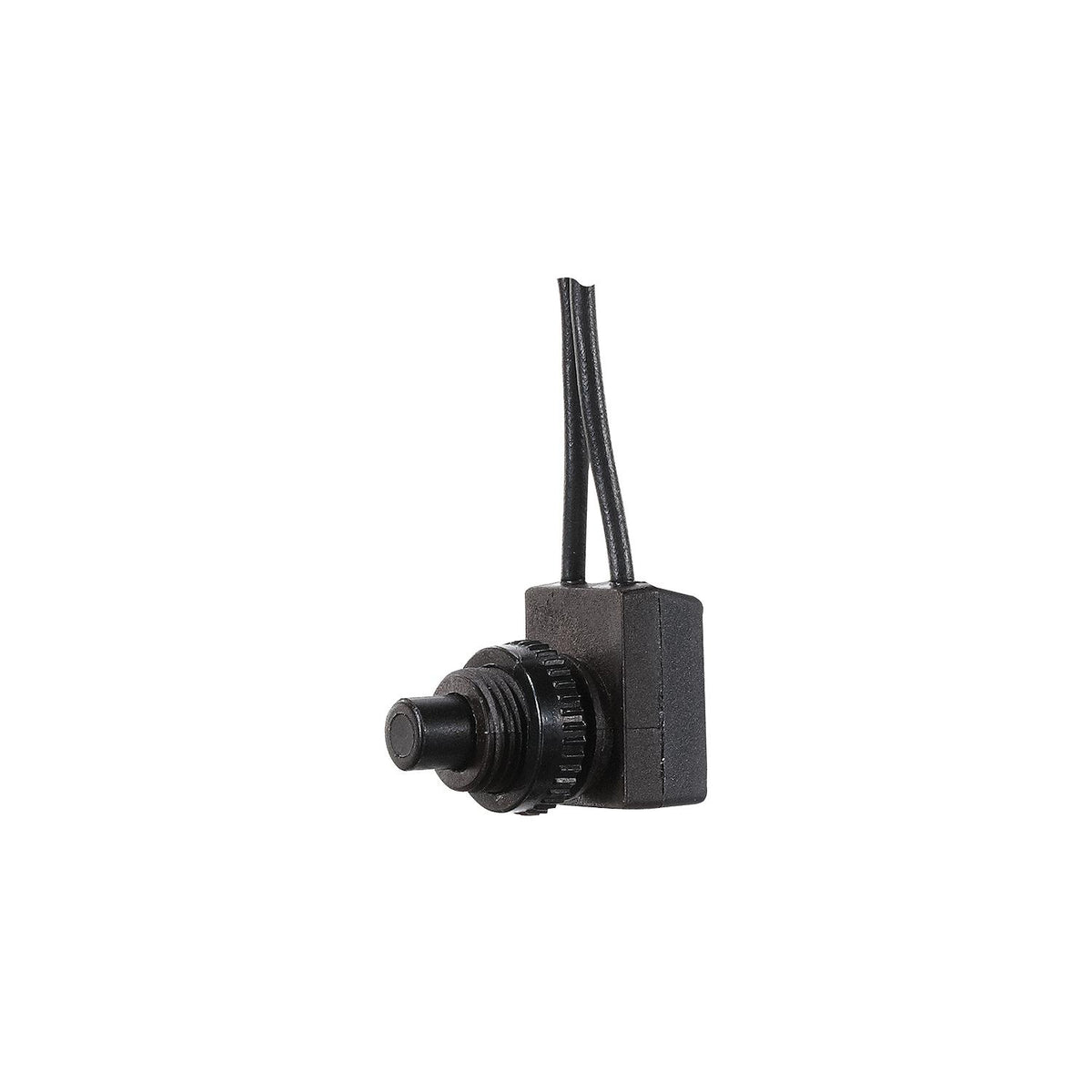 RV Designer Push Button On/Off Switch - 10 Amp - SPST with 4.5" Leads