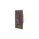 RV Designer Brown Dual GFCI Outlet with Cover-Plate