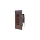 RV Designer "Self Contained" Brown Dual Outlet with Cover-Plate