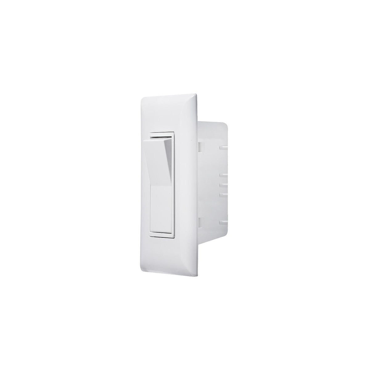 RV Designer "Self Contained" White Contemporary Touch Switch, Speedwire with Cover-Plate