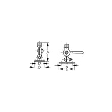 Sea Dog Nylon Antenna Base Lever Type
