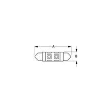 Sea Dog 442444 Nickel Plated 12 LED White Lights All Around Festoon