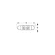 SeaDog 442436 Nickel Plated Brass 8 LED White Lights 12.8V .6 Watt All Around Festoon