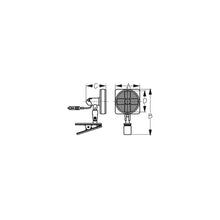 Sea Dog ABS Housing Clamp on 12V Mount Fan