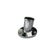 Sea-Dog Flagpole Socket, 1" Chrome Brass