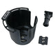 Scotty 311 Drink Holder with Bulkhead/Gunnel Mount & Rod Holder Post Mount - Black