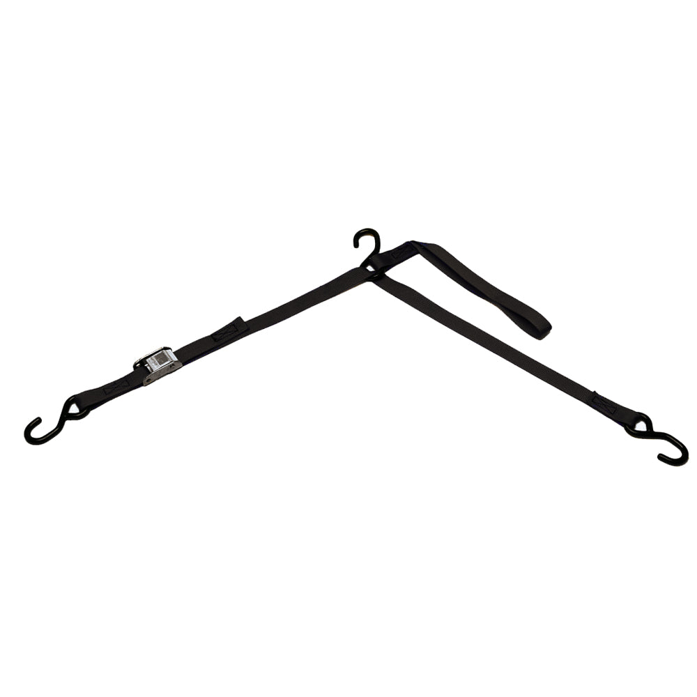 BoatBuckle P.W.C. Tri-Down with Cam Buckle & Soft Hook - 1" x 6'