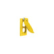 Hubbell Yellow Spring Loaded Polycarbonate Lift Cover Plate for Weatherproofing Duplex Receptacles
