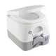 Dometic™ 974 MSD Portable Toilet with Mounting Brackets - 2.6 Gallon - Grey