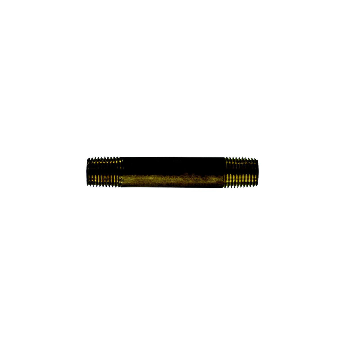 Brass Fitting 1/4 X 5-1/2 Red Brass Pipe Nipple