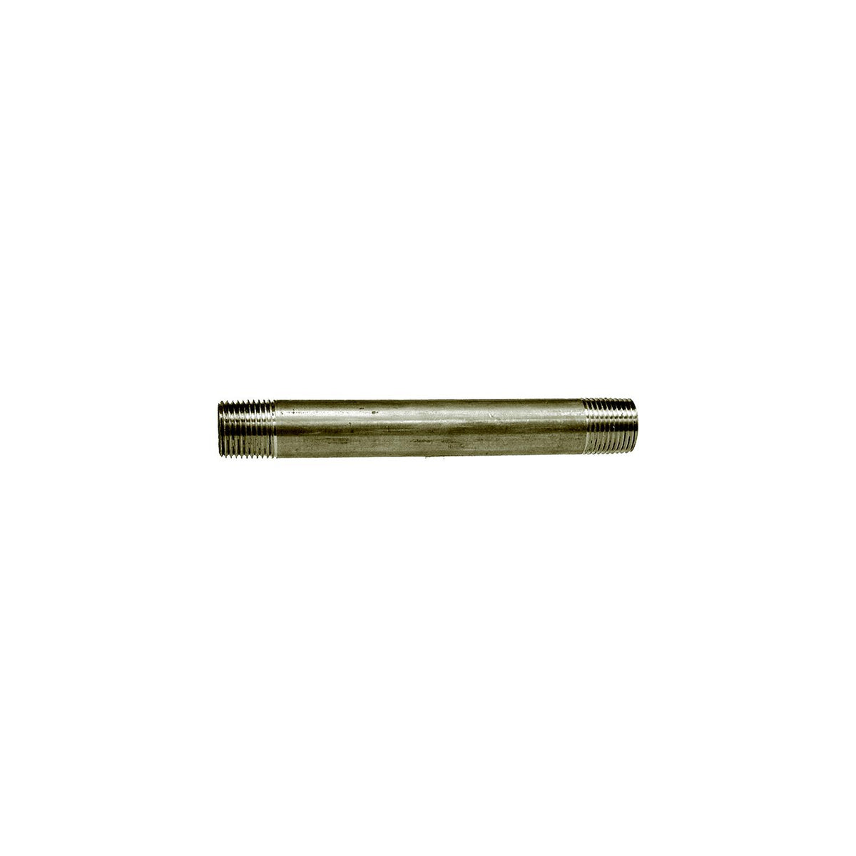 Brass Fitting 1/2 X 2-1/2 Red Brass Pipe Nipple